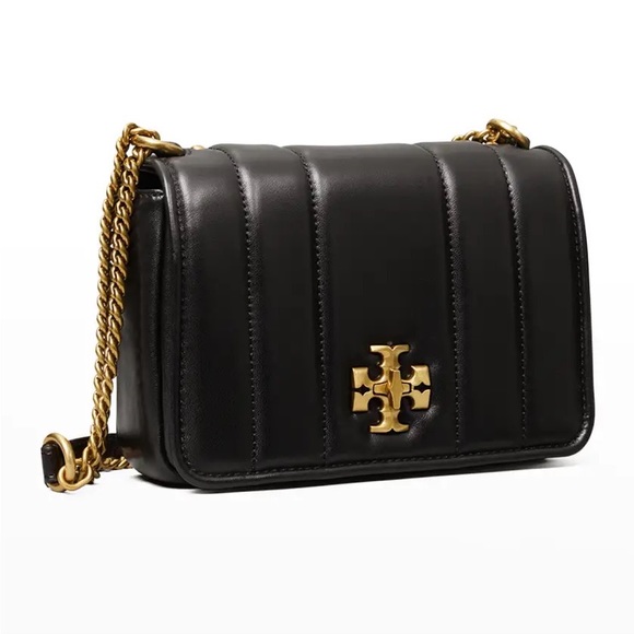 Tory Burch Kira Chain Quilted black NEW - Picture 4 of 13